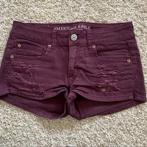 American Eagle Distressed Shorts